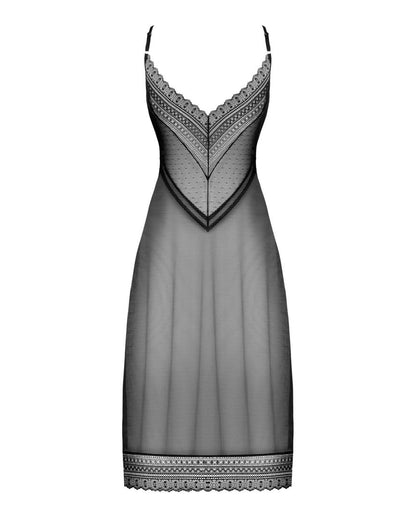 Estiqua nuisette longue noir · Obsessive · vue 4