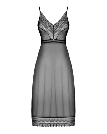 Estiqua nuisette longue noir · Obsessive · vue 5