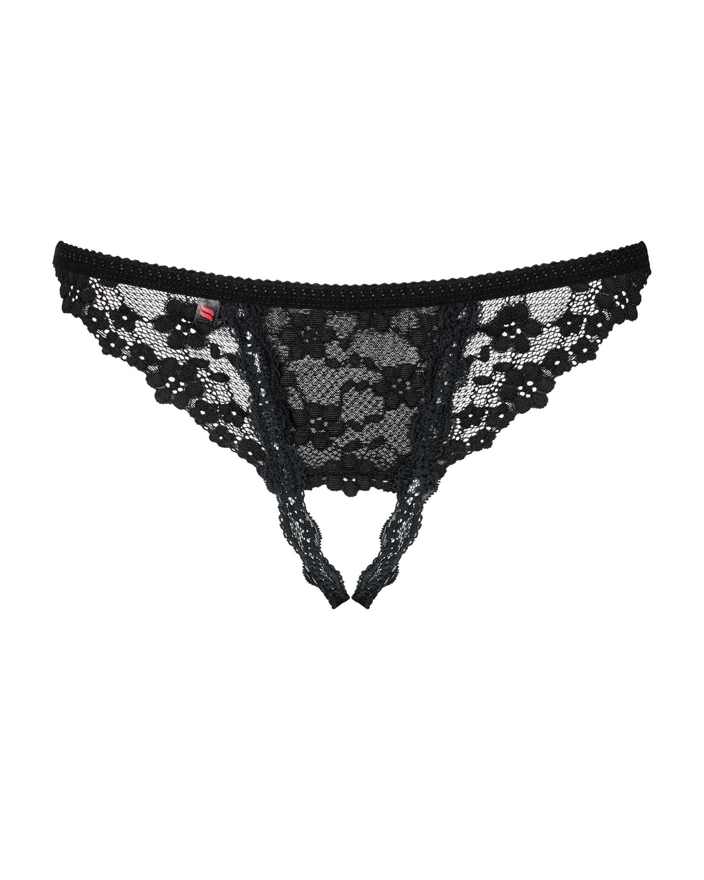 Letica String ouvert Noir · Obsessive · vue 5