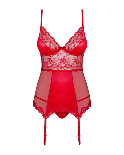 Lovica Guêpière Rouge · Obsessive · vue 5