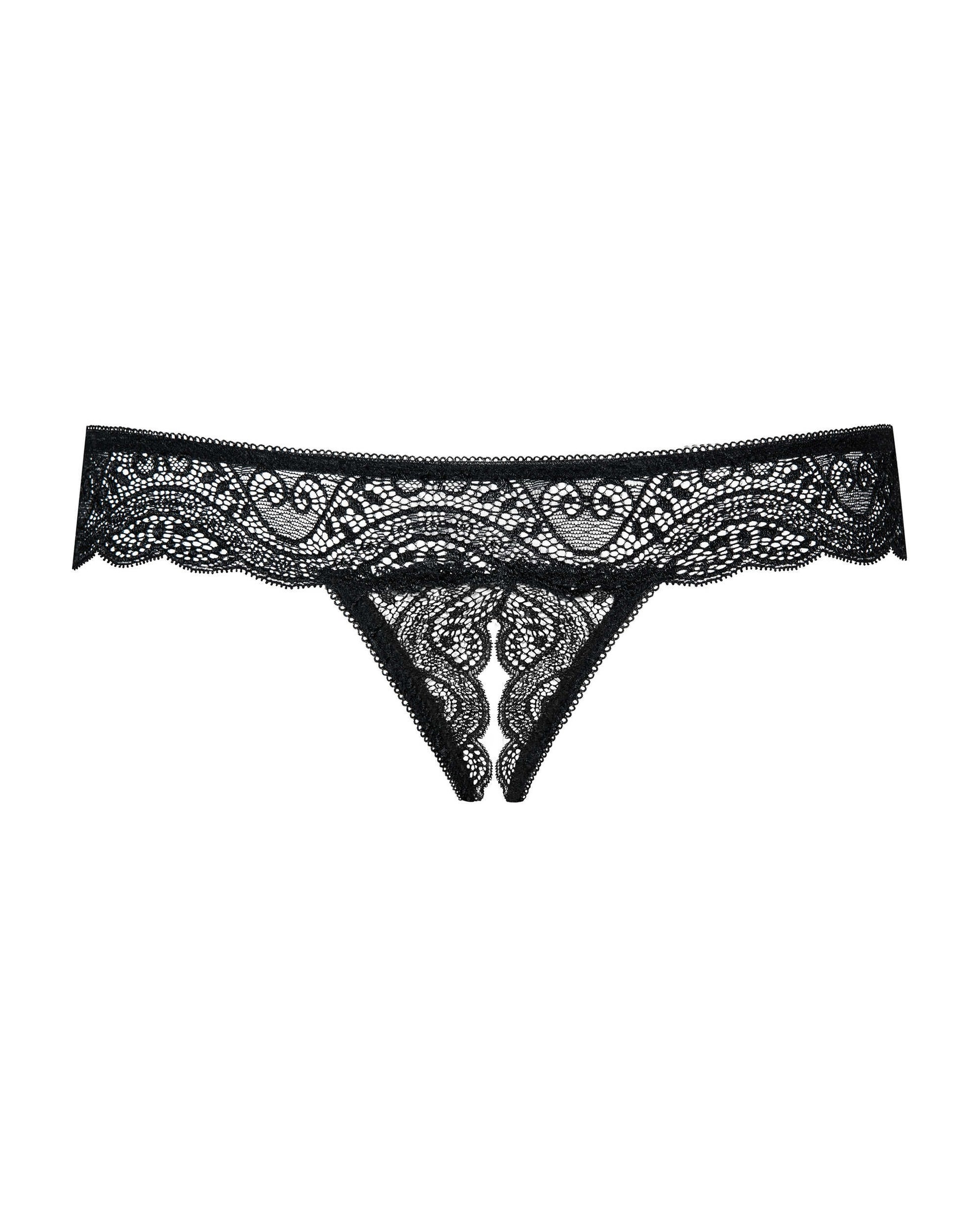 Miamor String ouvert Noir · Obsessive · vue 5