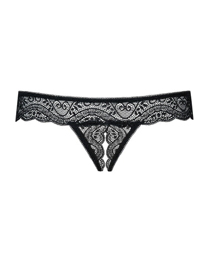Miamor String ouvert Noir · Obsessive · vue 5