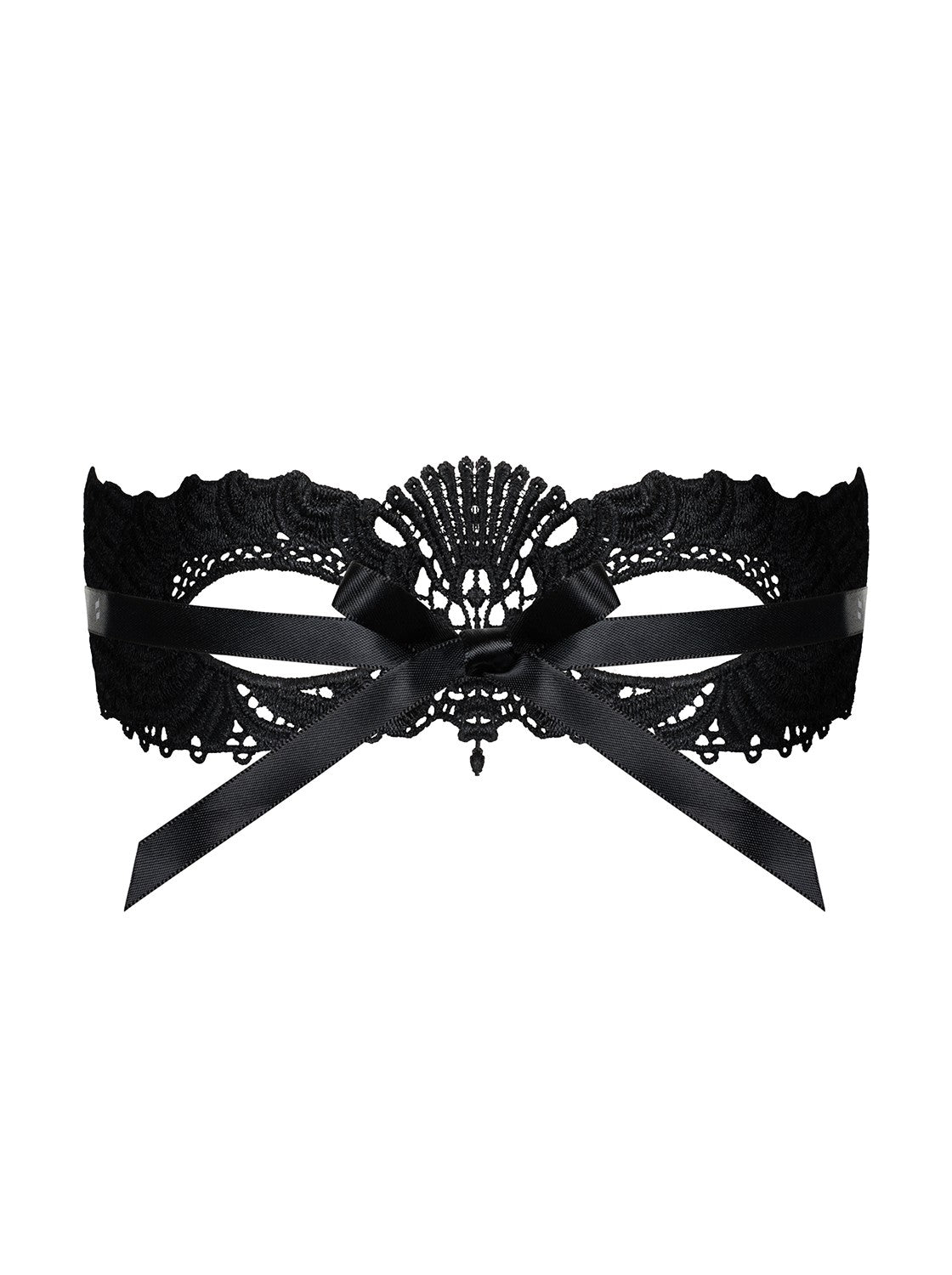 Masque Noir satin · Obsessive · vue 4