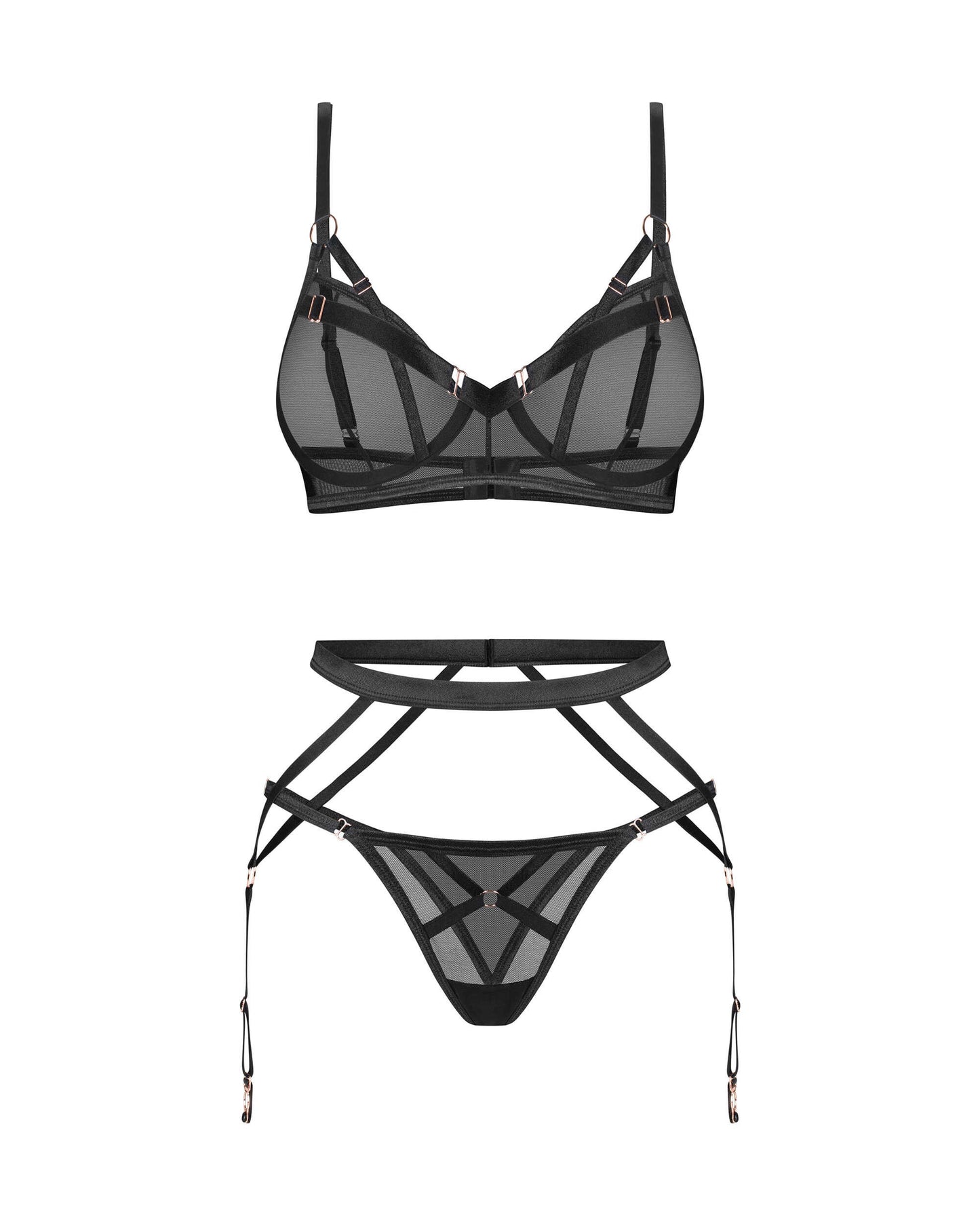 Euridia ensemble 3 pièces Noir · Obsessive · vue 3