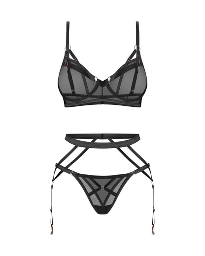 Euridia ensemble 3 pièces Noir · Obsessive · vue 3