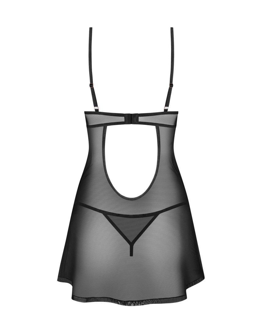 Euridia Nuisette et string Noirs · Obsessive · vue 4