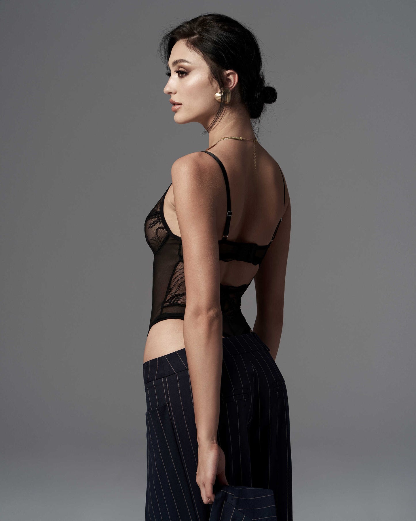 Perisia body ouvert Noir · Obsessive · vue 5