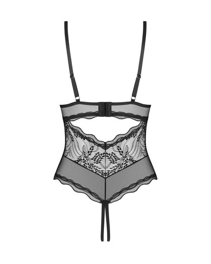 Perisia body ouvert Noir · Obsessive · vue 4