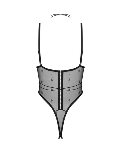 Anniverse special body ouvert et harnais Noirs · Obsessive · vue 5