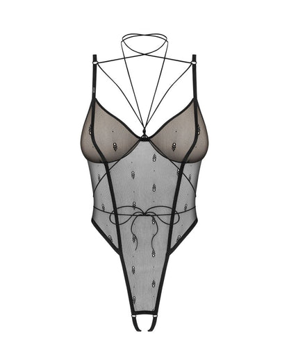 Anniverse special body ouvert et harnais Noirs · Obsessive · vue 4