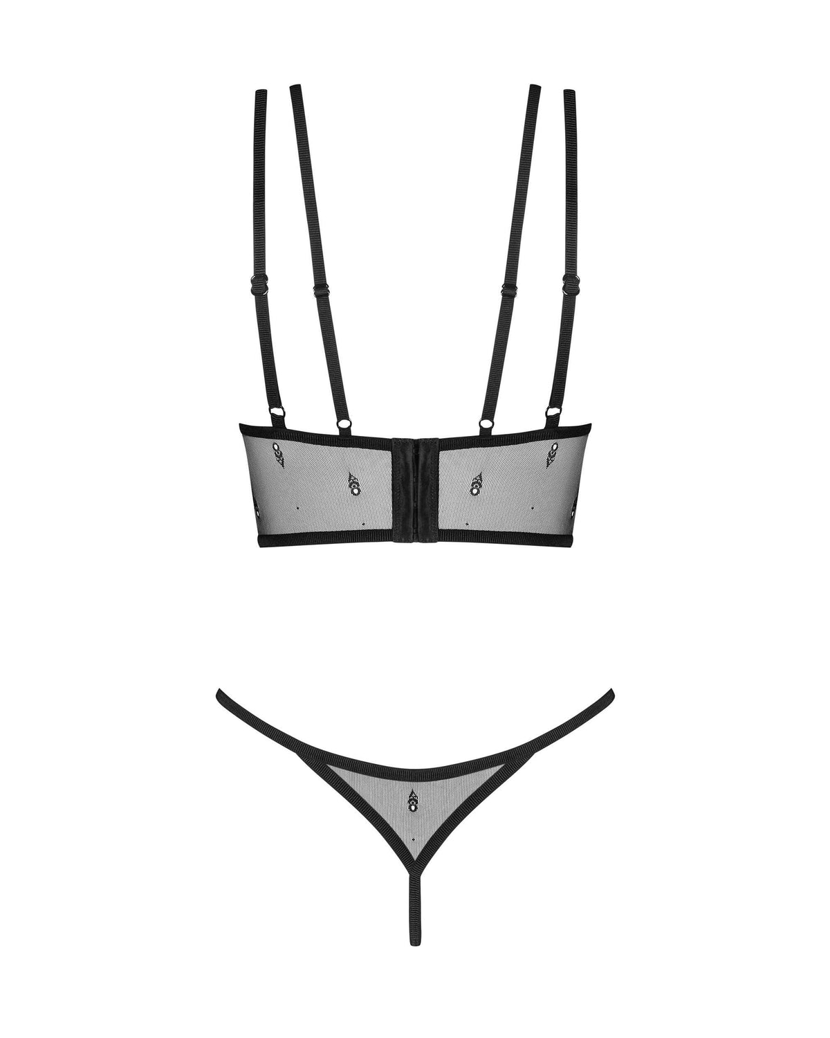 Anniverse special top et string Noir · Obsessive · vue 5