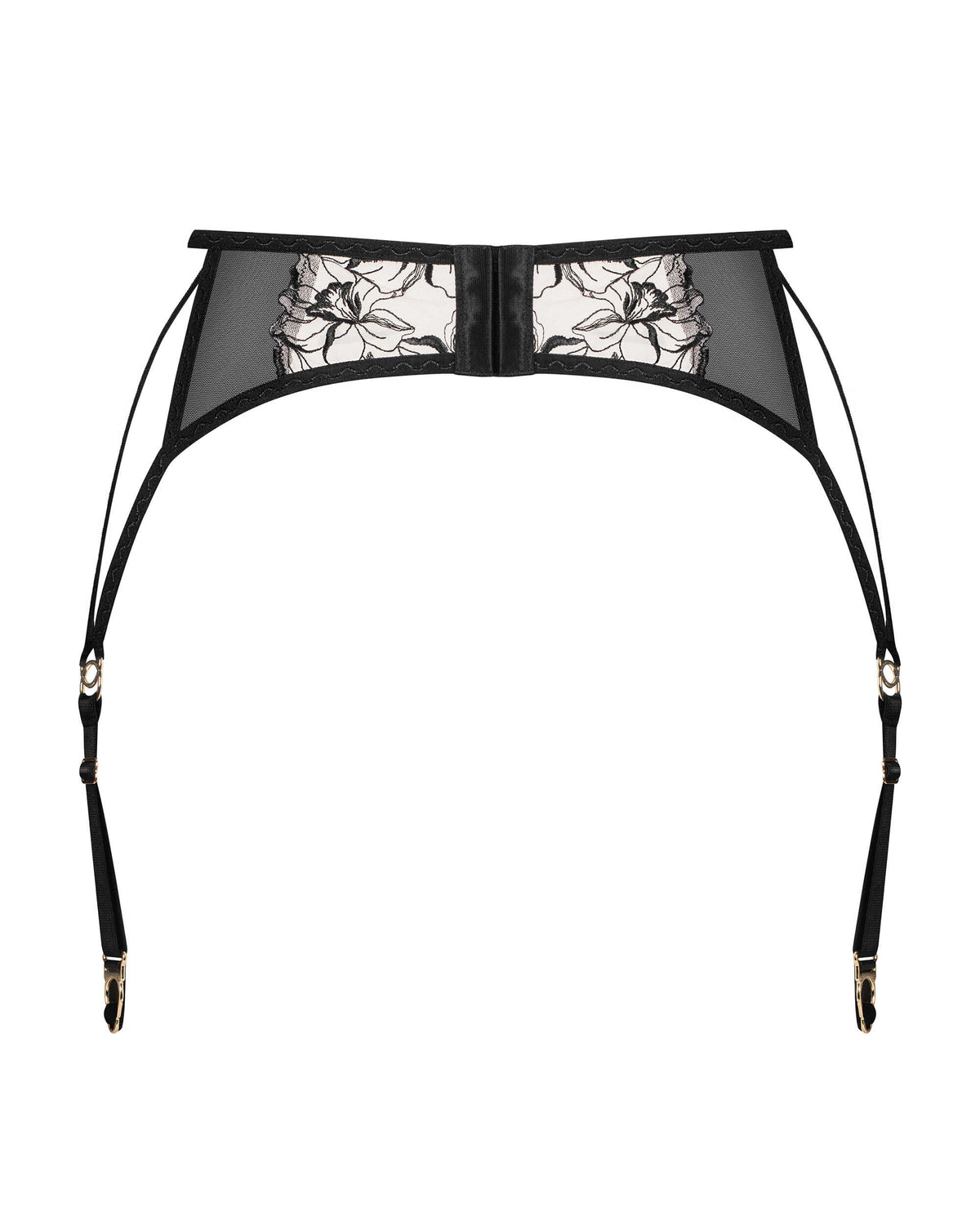 Vila blanes porte-jarretelles Noir · Obsessive · vue 5