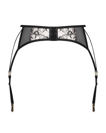 Vila blanes porte-jarretelles Noir · Obsessive · vue 5