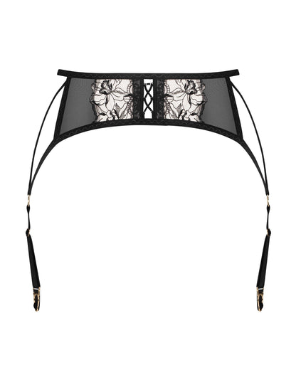 Vila blanes porte-jarretelles Noir · Obsessive · vue 4
