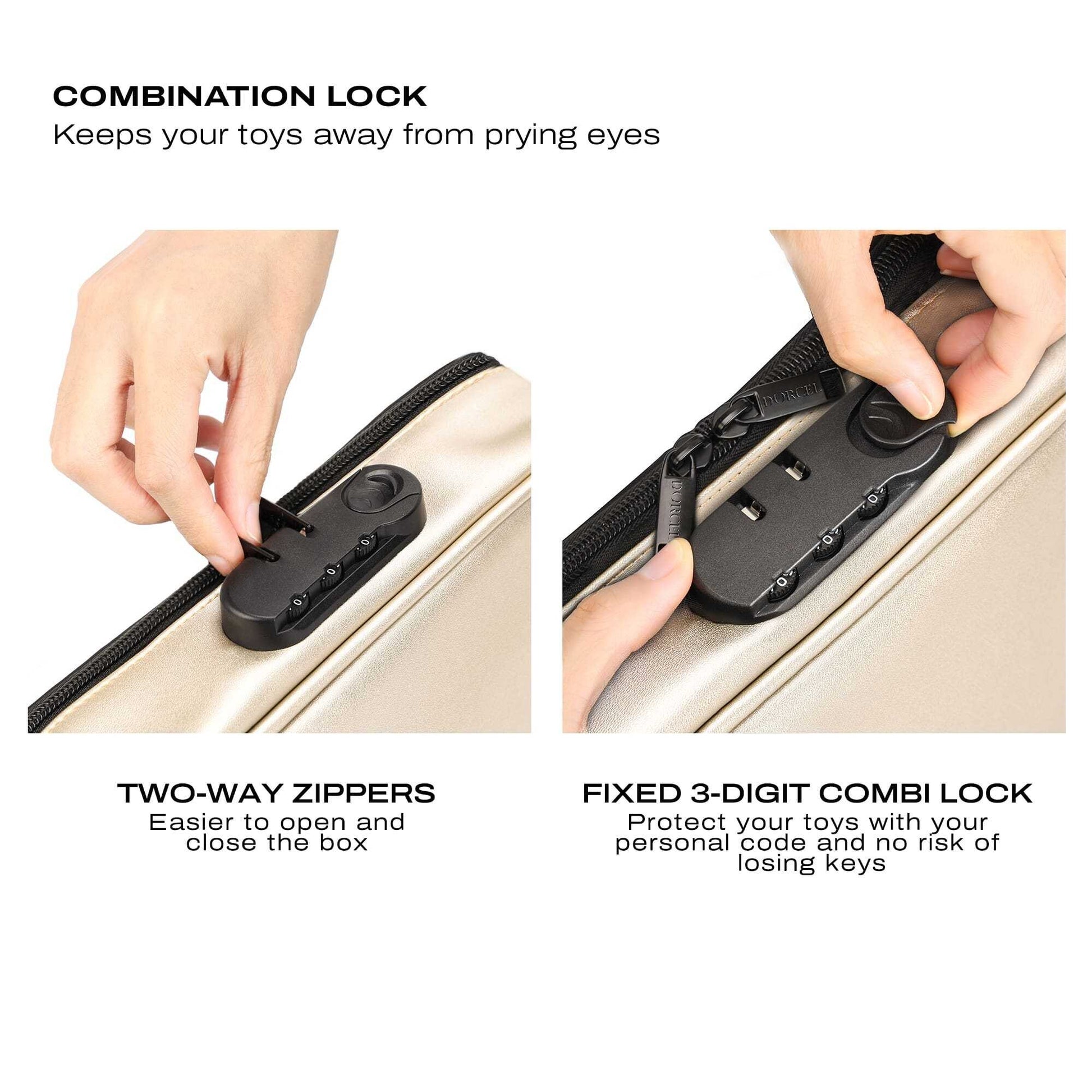 Discreet Box Luxury Gold · Dorcel · vue 5