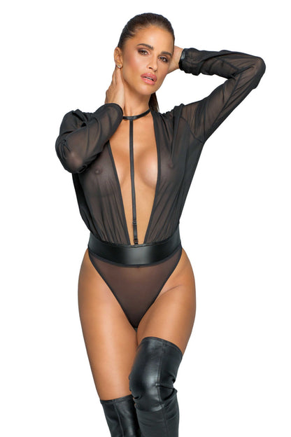 Mesh body avec sangle réglable · Noir Handmade · vue 4