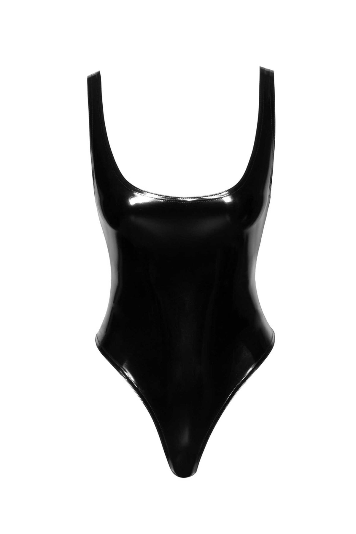 PVC body avec ourlet inférieur échancré · Noir Handmade · vue 5