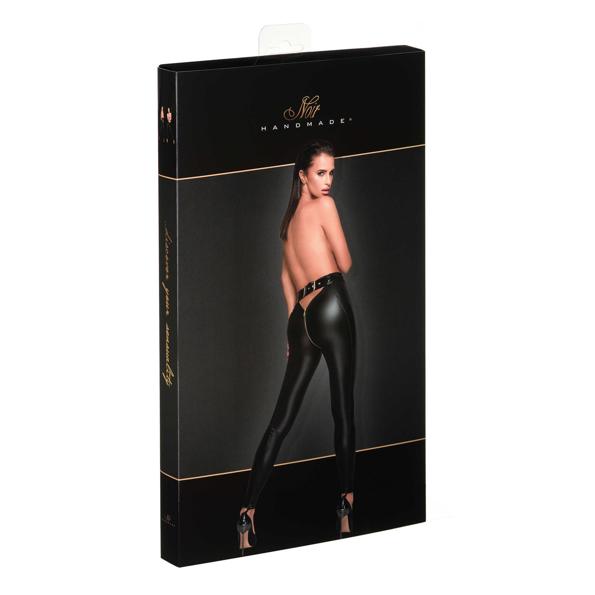legging avec Fermeture Éclair · Noir Handmade · vue 5