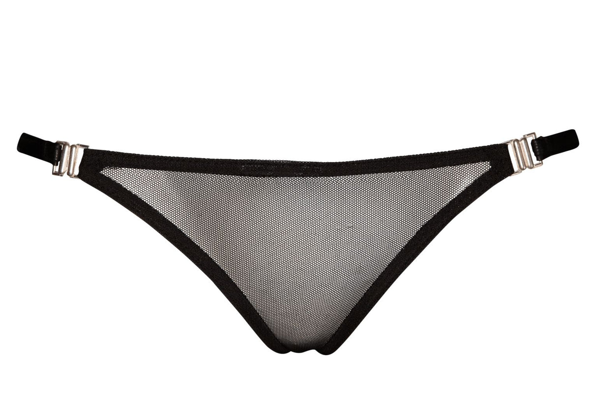Culotte avec élément en tulle · Noir Handmade