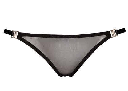 Culotte avec élément en tulle · Noir Handmade