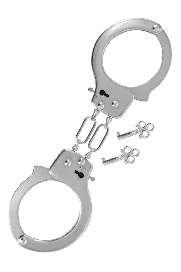 Menottes en métal pour débutants · Fetish Tentation