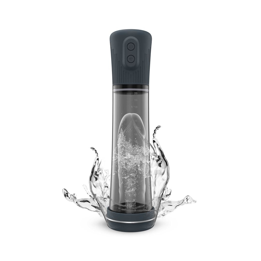 Pompe à pénis à eau et à air Hydro Pump Noir Dorcel