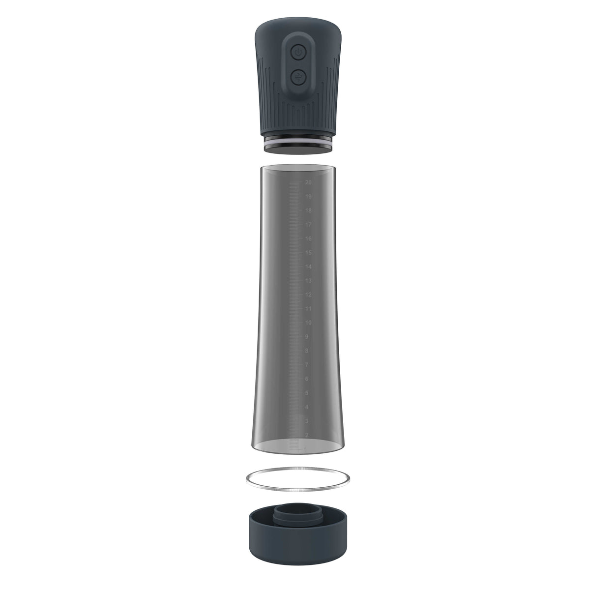 Pompe à pénis à eau et à air Hydro Pump Noir Dorcel