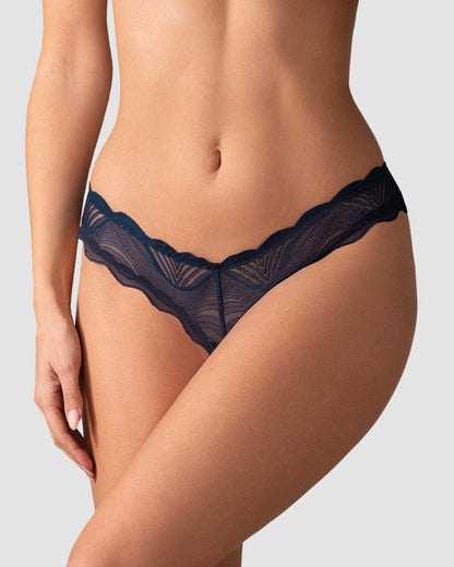 Nightly Blue string ouvert Bleu · Obsessive · vue 4