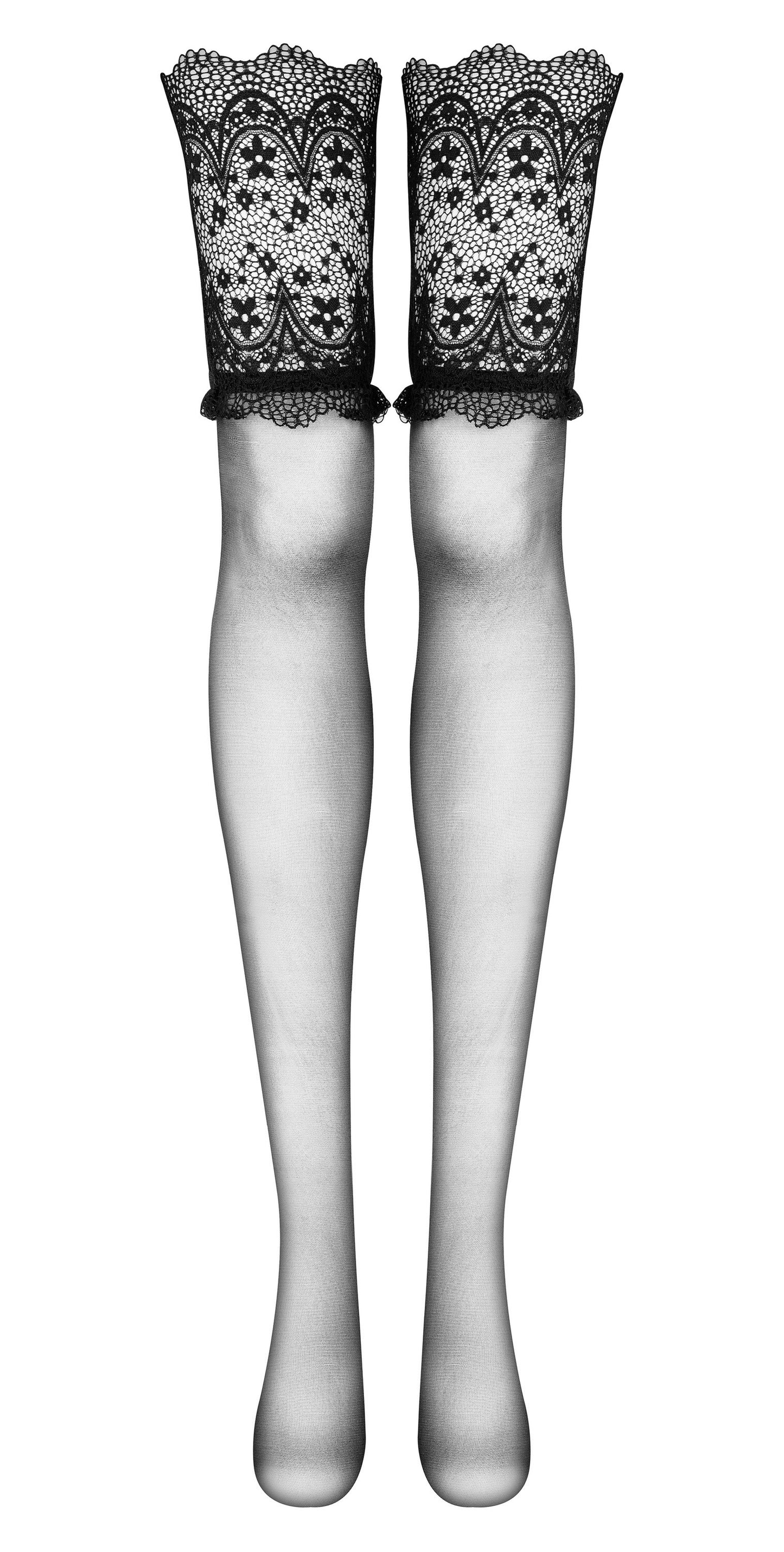 Obsidian stockings Bas Noir · Beauty Night · vue 4