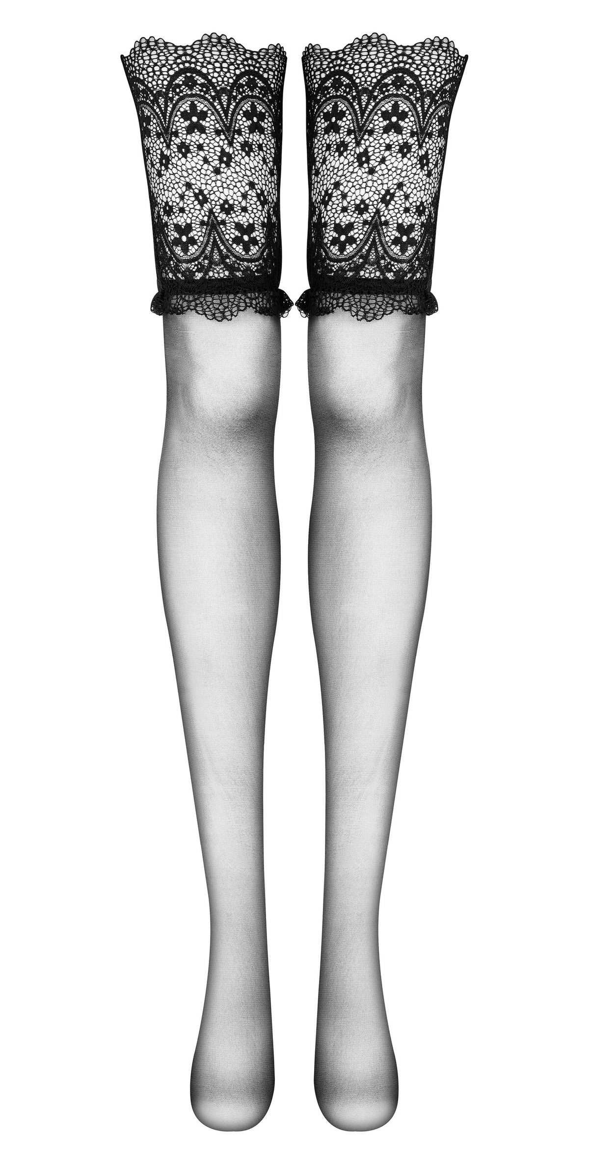 Obsidian stockings Bas Noir · Beauty Night · vue 4