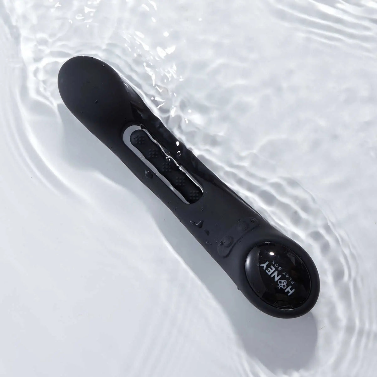 Tempo vibromasseur G-spot avec capteurs de pression et application Noir - Honey Play box - Vibromasseur disponible chez LollyDoll, pas cher