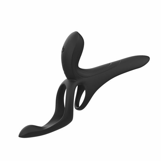 PLEASURE PIVOT Vibromasseur pour couples contrôlé par application Noir · Honey Play Box · vue 2