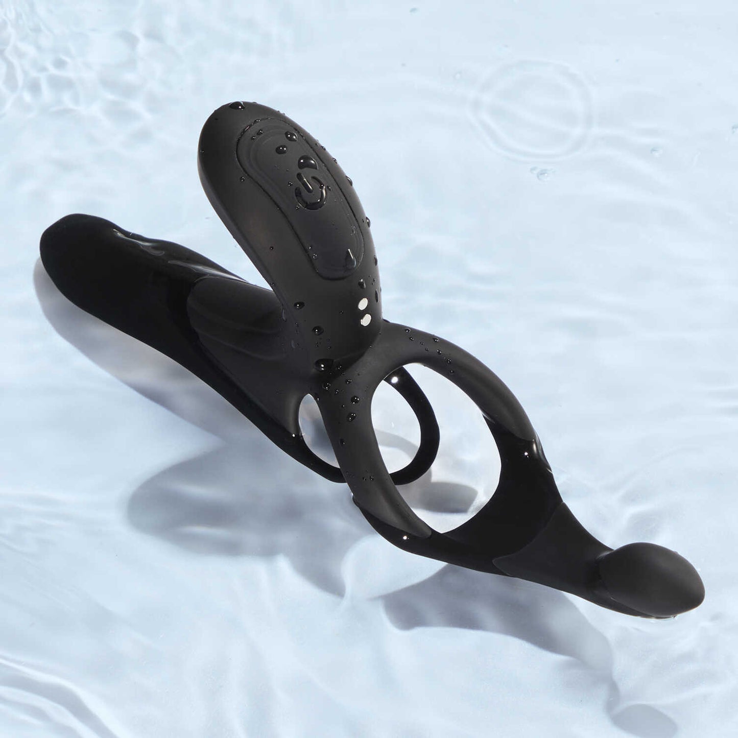 PLEASURE PIVOT Vibromasseur pour couples contrôlé par application Noir · Honey Play Box · vue 5