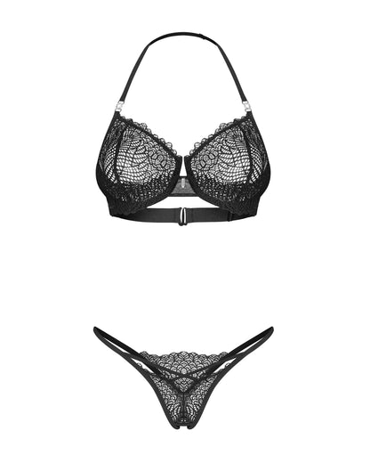 Iliosa ensemble 2 pièces ouvert Noir · Obsessive · vue 5