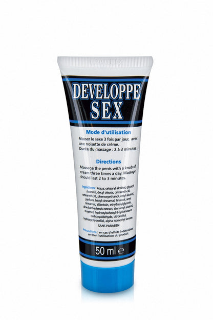 Crème de massage pour le pénis Développe Sex Aphro C.