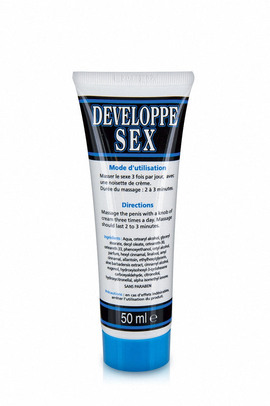 Crème de massage pour le pénis Développe Sex Aphro C.