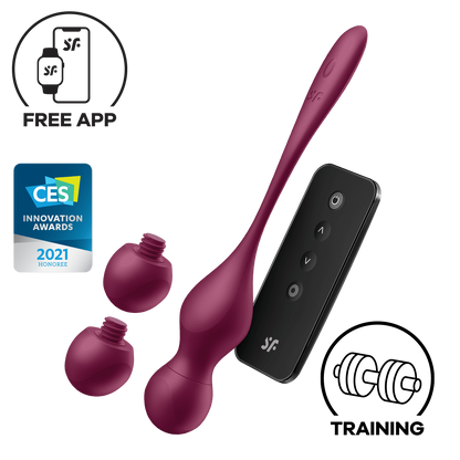 Boules de Geisha vibrantes connectées Love Birds Vary Satisfyer