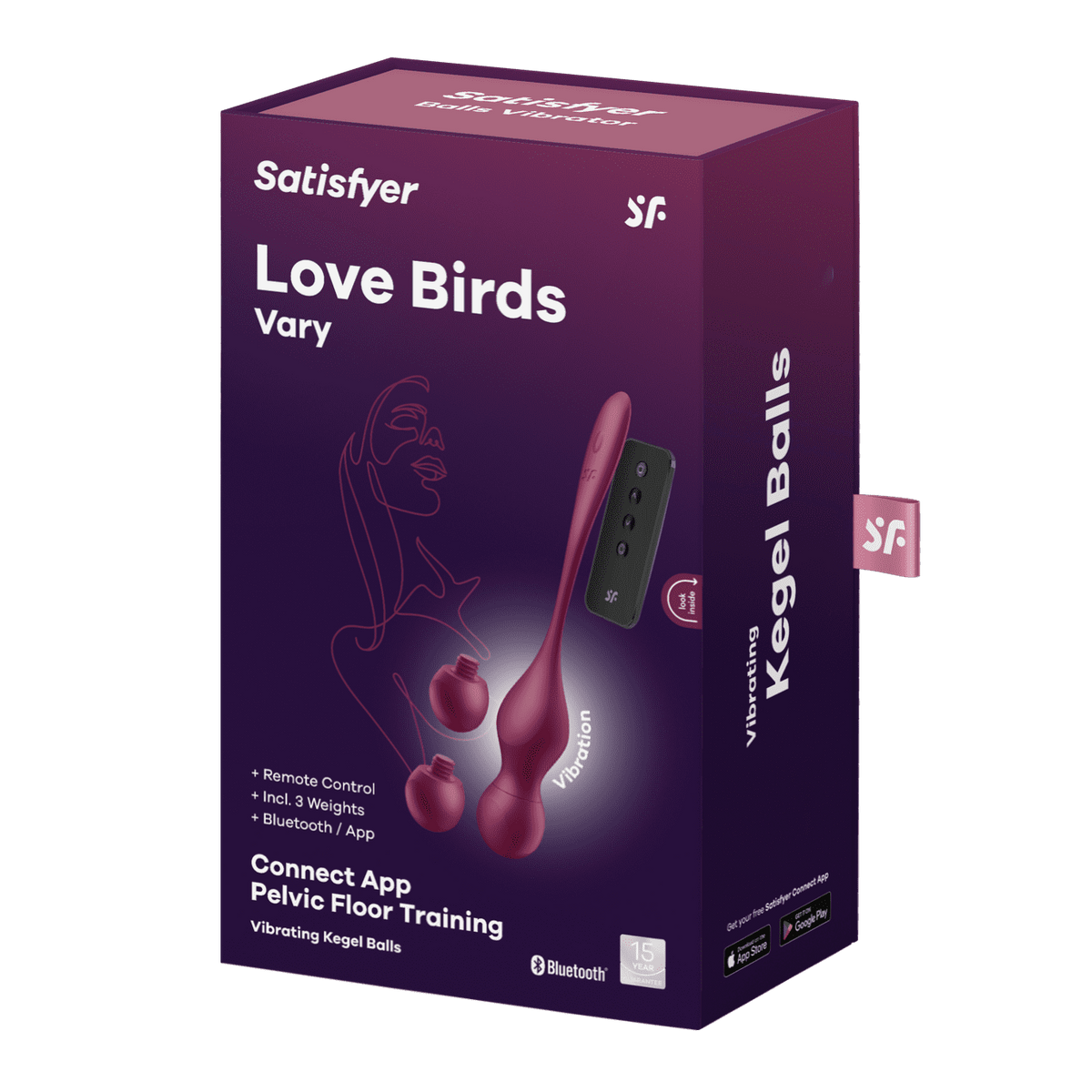 Boules de Geisha vibrantes connectées Love Birds Vary Satisfyer