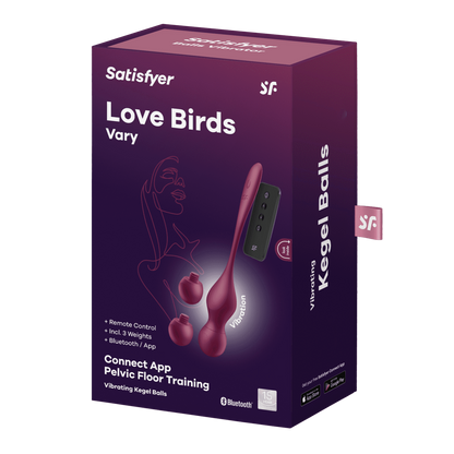 Boules de Geisha vibrantes connectées Love Birds Vary Satisfyer