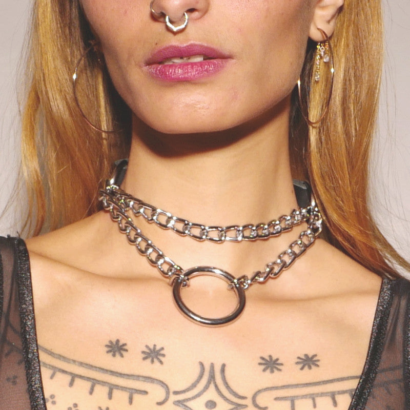Collier étrangleur Silver · The Sinners