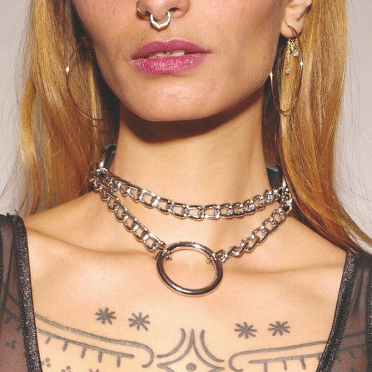 Collier étrangleur Silver · The Sinners
