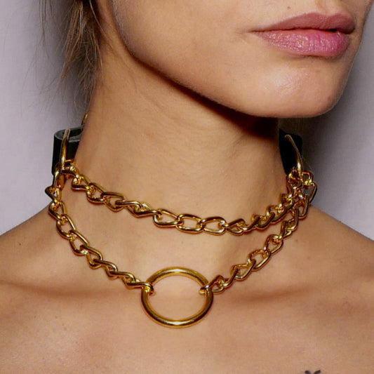 Collier étrangleur Gold · The Sinners