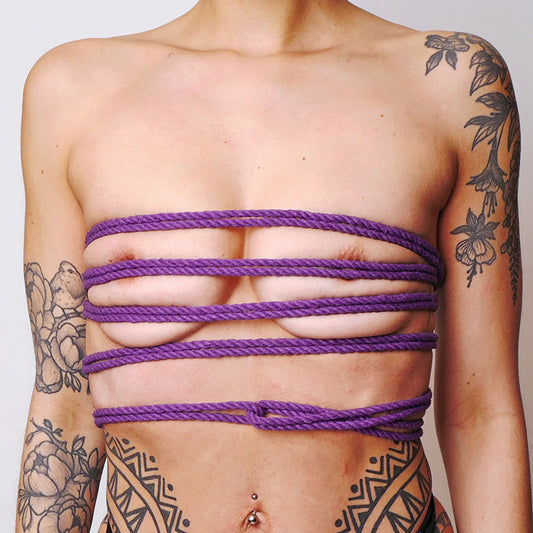 Corde en chanvre Premium Violette · The Sinners