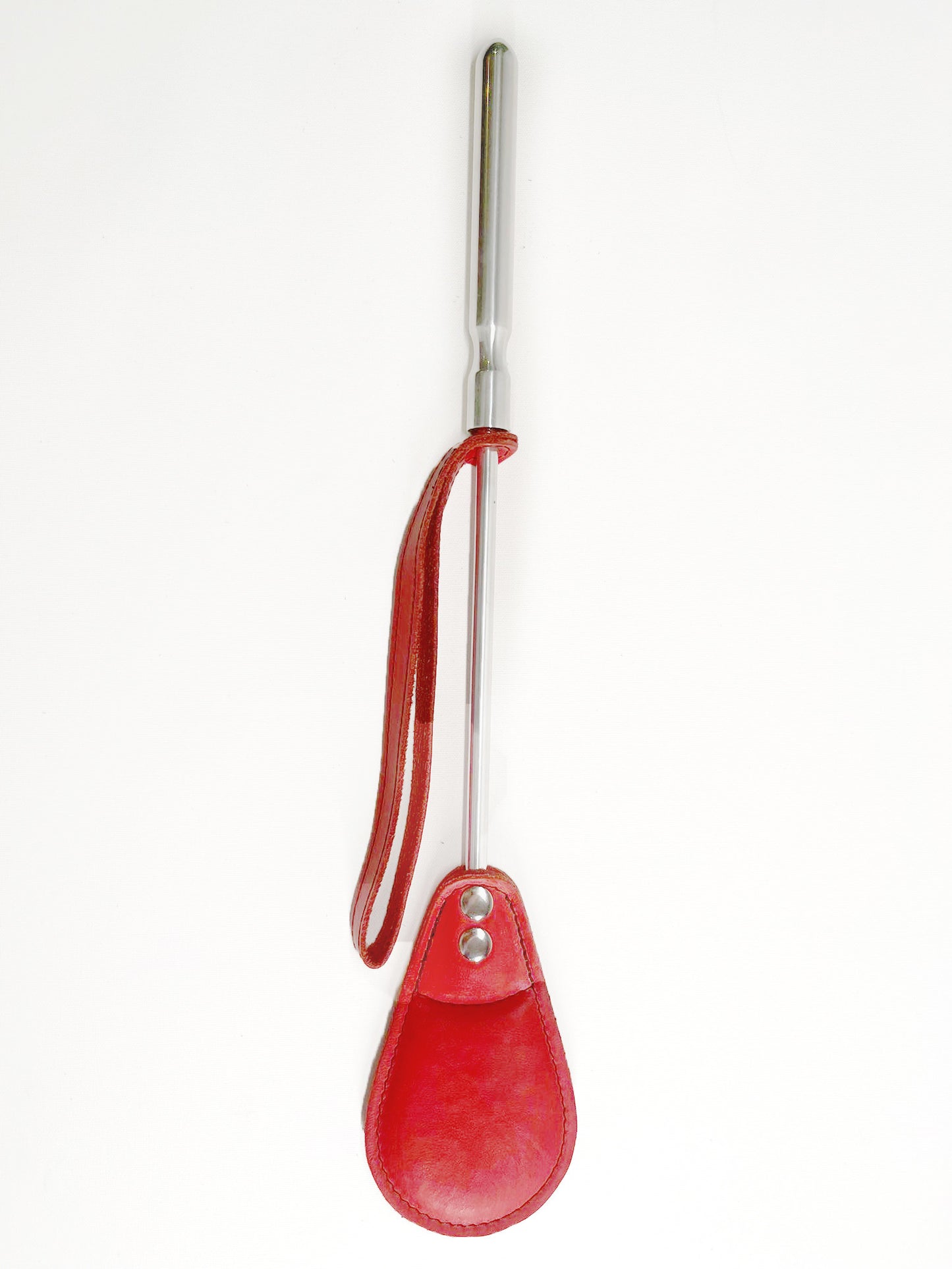 Cravache Métal Courte mèche Large Rouge · The Sinners