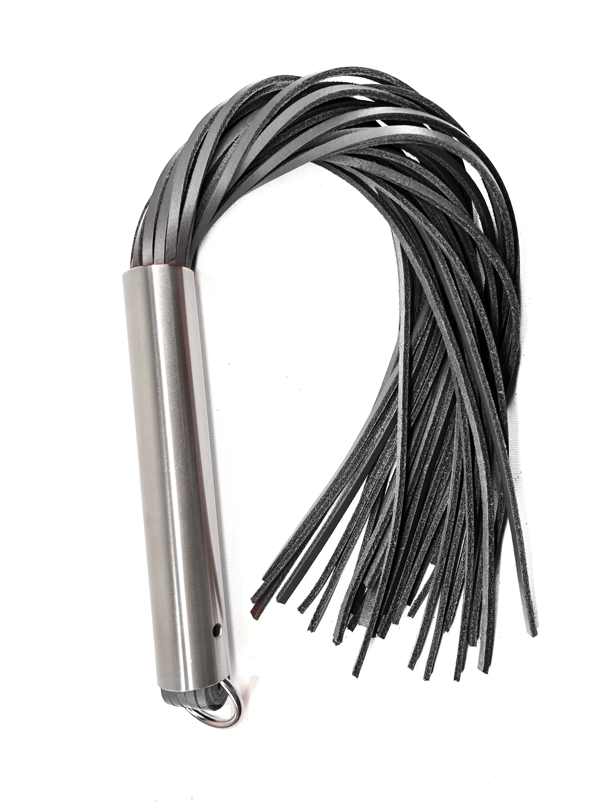 Martinet homme manche métal lanières en cuir RIGIDE · The Sinners