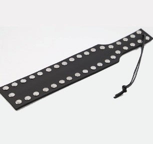 Paddle en Cuir Clous Noir · The Sinners