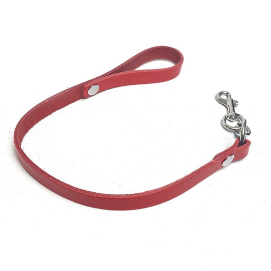 Laisse courte cuir Rouge · The Sinners