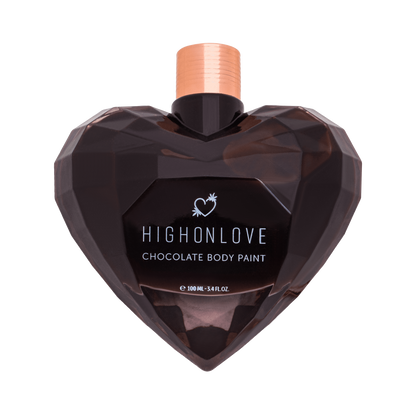 Peinture corporelle végétalienne au chocolat noir 100 ml · High On Love · vue 2