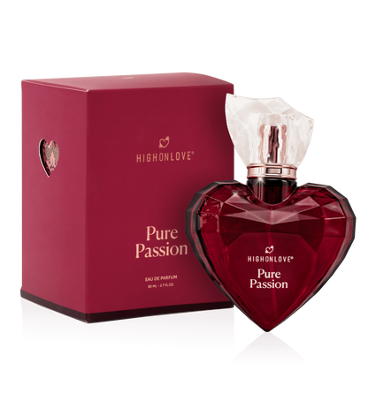 Parfum Pure Passion Une symphonie séduisante de notes aphrodisiaques · High On Love