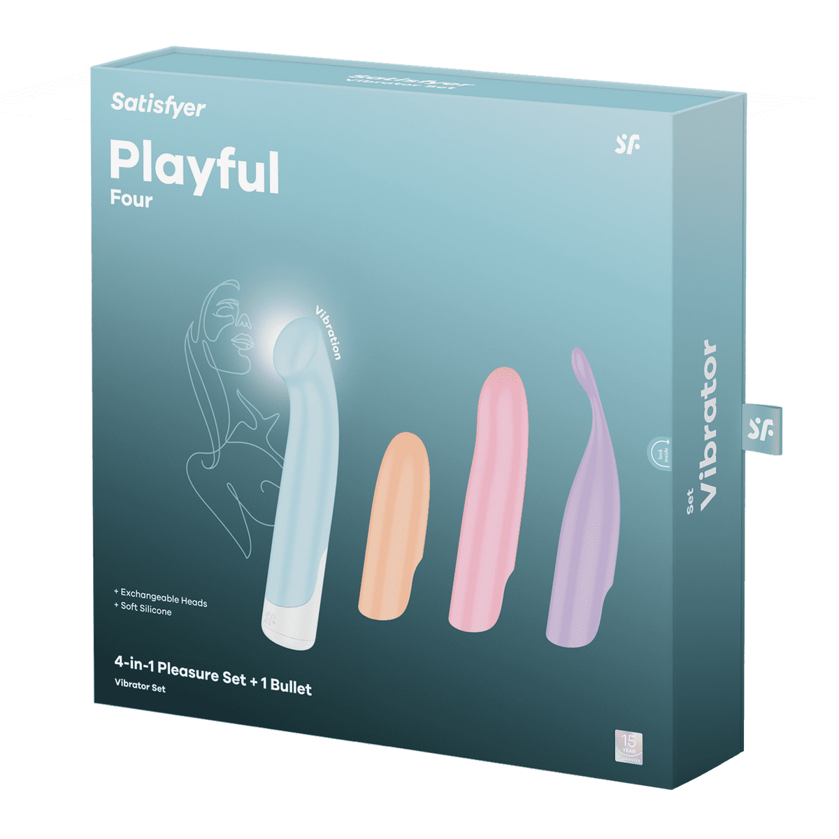 Playful four Vibromasseurs · Satisfyer · vue 2